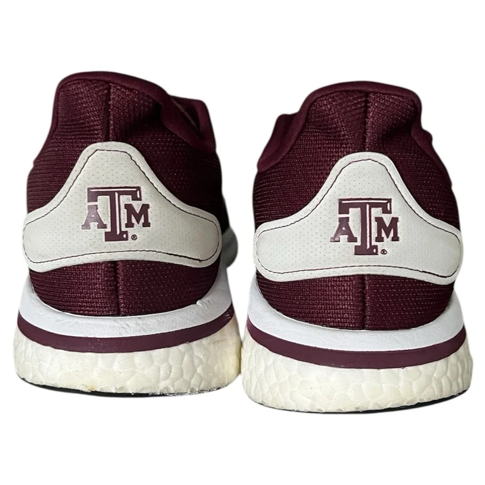 Adidas Supernova Mens Burgundy Texas A&M Aggies Running‎ Shoes Size 12